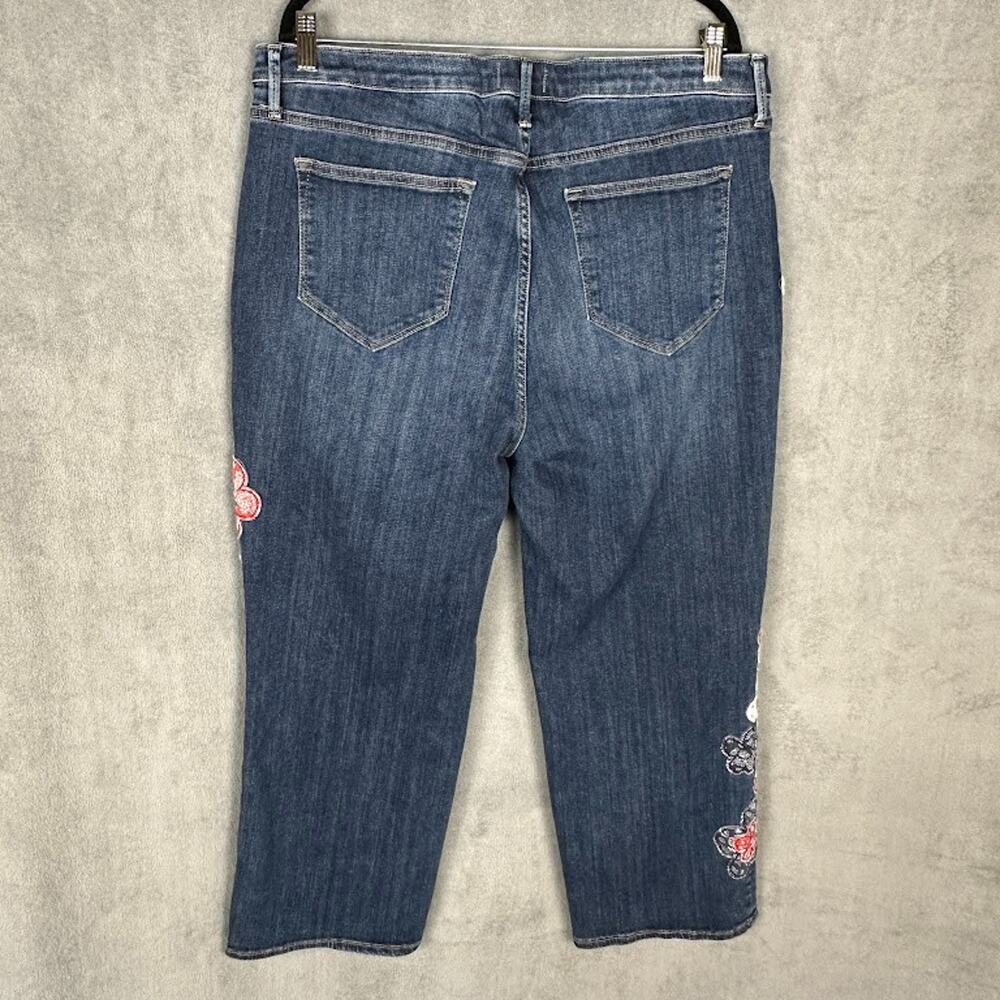 Driftwood Jeans Womens 18 Blue Royce Straight Ankle American Bandstand Boho - Picture 8 of 14